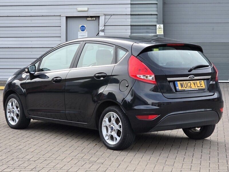 Black Used 2012 Ford Fiesta Zetec Hatchback | £2,599 (Good price) - Image 1/4