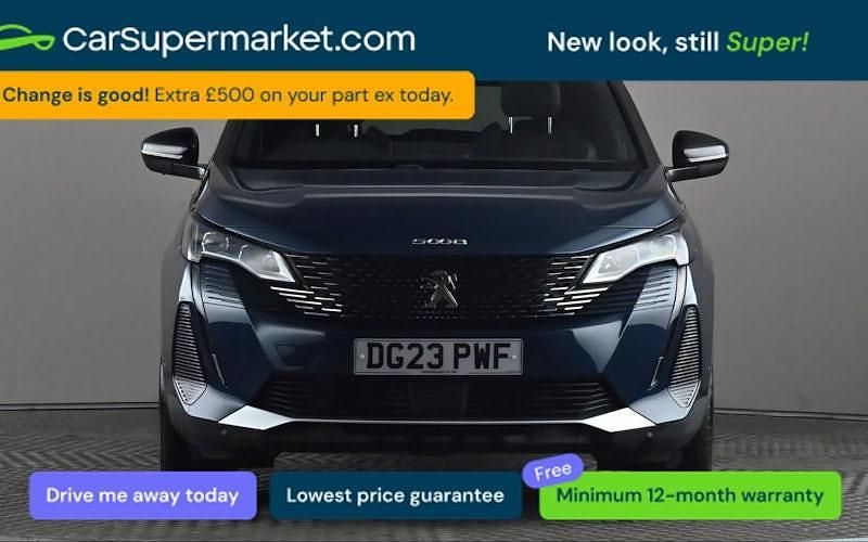 Used Peugeot 5008 GT 131 HP (96 kW) 2023 Blue SUV