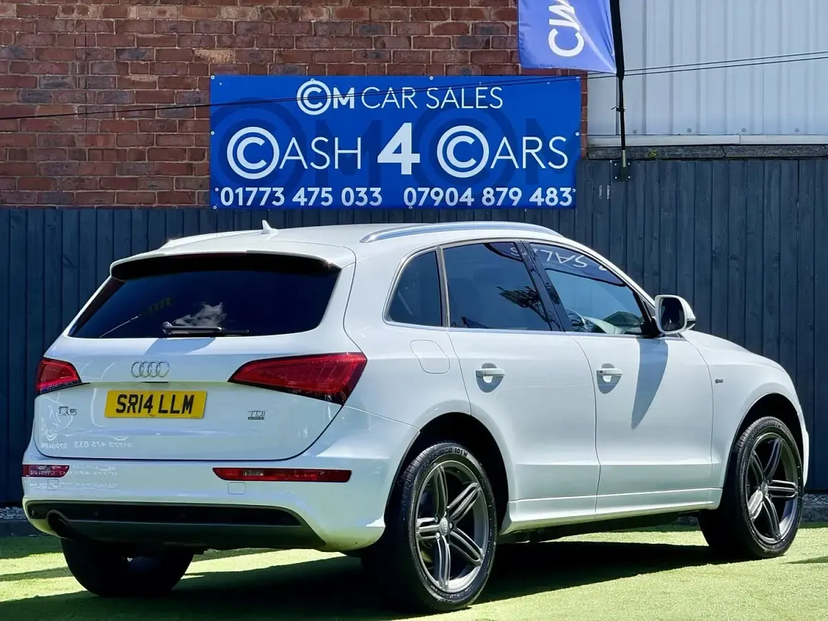Used Audi Q5 S-line plus 2014 White SUV