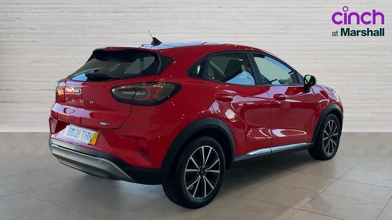 Usado Ford Puma Titanium 125 CV (91 kW) 2021 Rojo SUV
