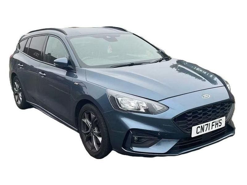 Used Ford Focus ST-Line 125 HP (91 kW) 2021 Blue Estate