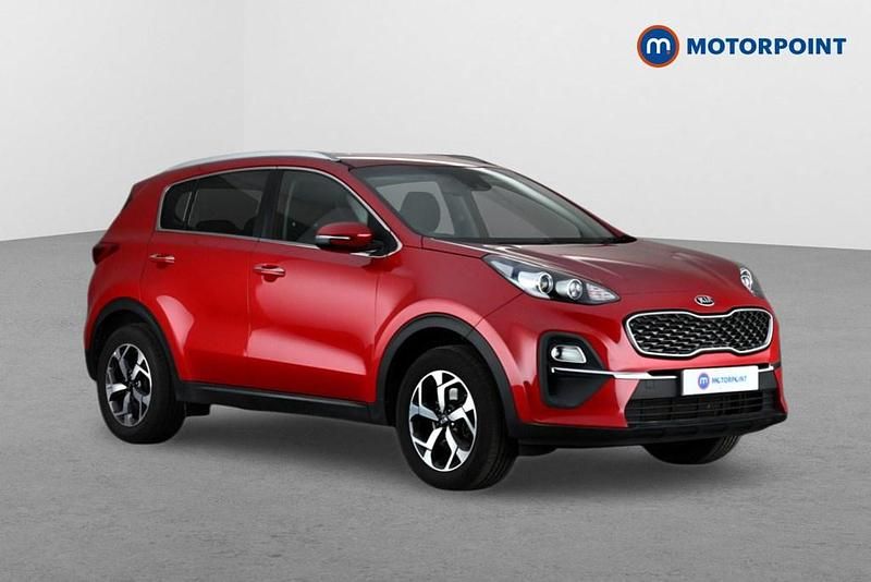 Used Kia Sportage 177 HP (130 kW) 2021 Red SUV
