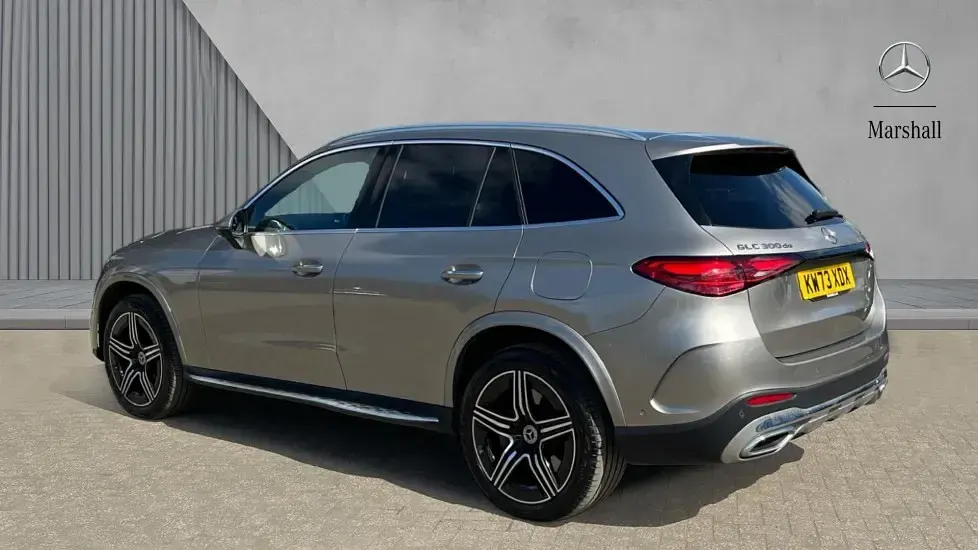 Used Mercedes GLC300de AMG Line Premium 333 HP (244 kW) 2023 Mojave silver metallic