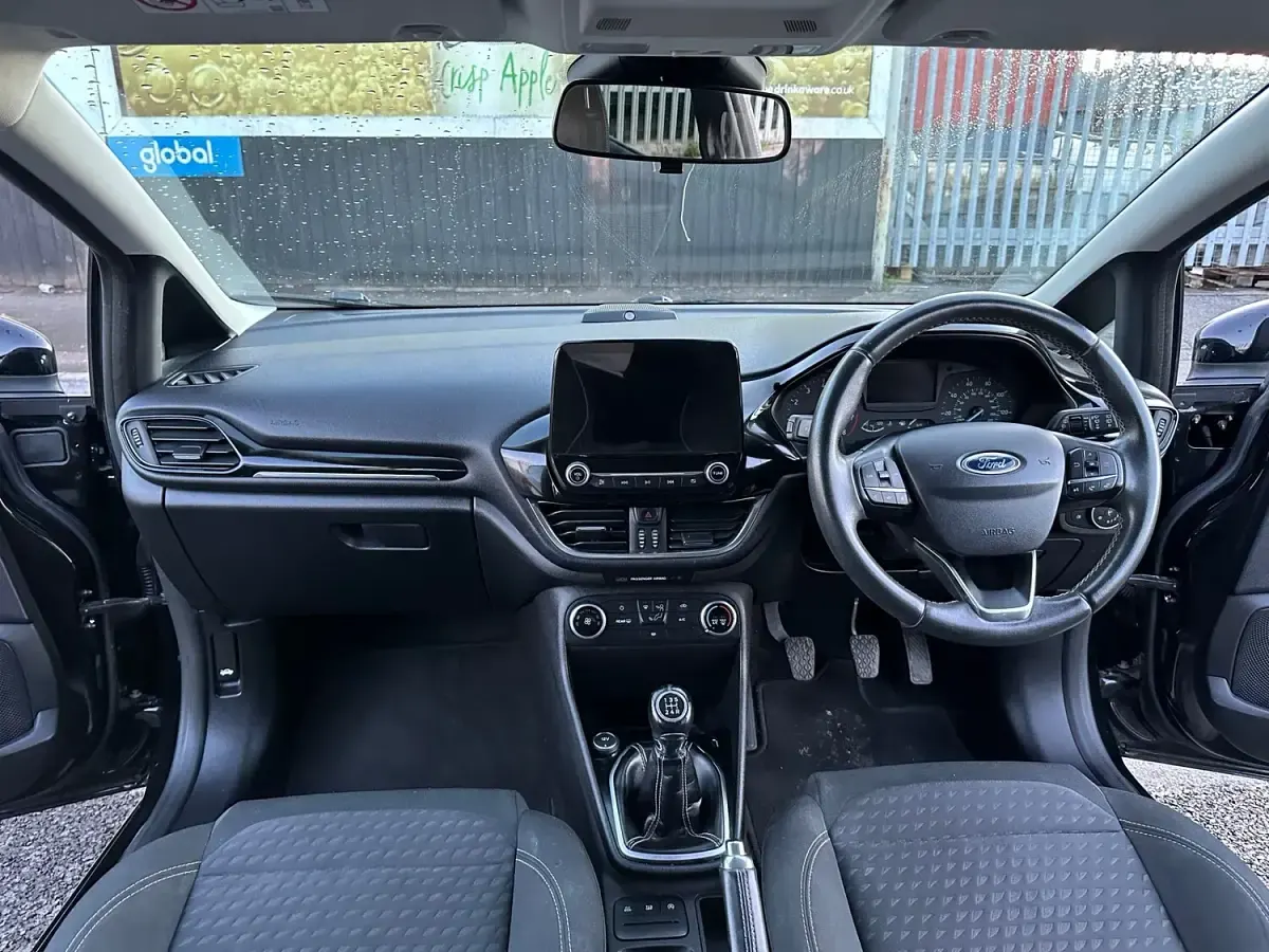 Used Ford Fiesta Zetec 2017 Black Hatchback