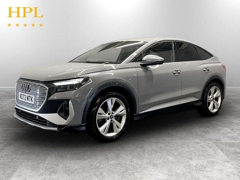 Used Audi Q4 Sportback e-tron S-Line 219 kW (299 HP) 2023 Grey SUV