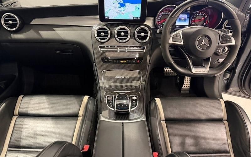 Used Mercedes GLC63 AMG Premium 510 HP (375 kW) 2018 Grey Coupe