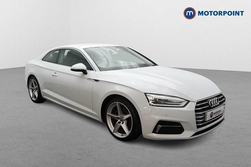 Used Audi A5 Sport 150 HP (110 kW) 2019 White Coupe