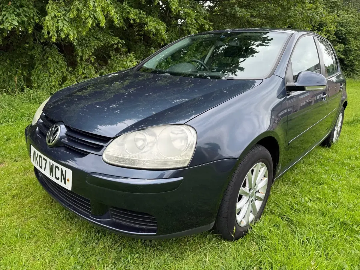 Used VW Golf V Match 2007 Blue Hatchback