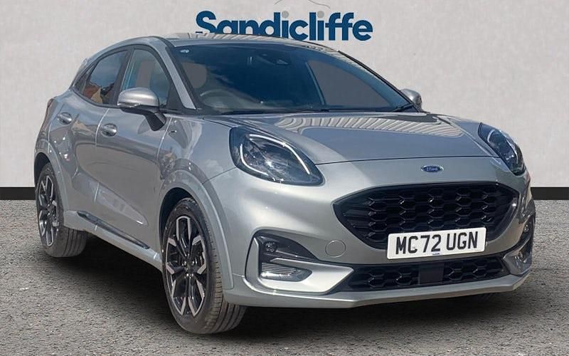 Silver Used 2023 Ford Puma ST-Line X Hatchback | £16,836 (Fair price) - Image 1/4