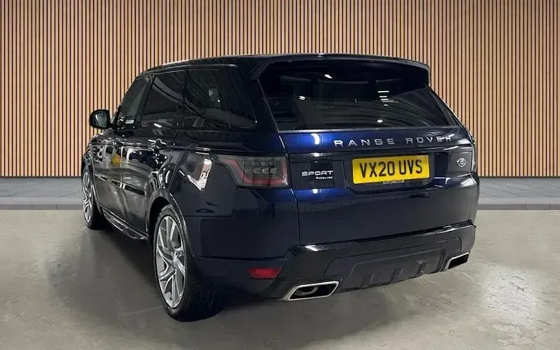 Used Land Rover Range Rover Sport Dynamic 404 HP (297 kW) 2020 Portofino blue SUV