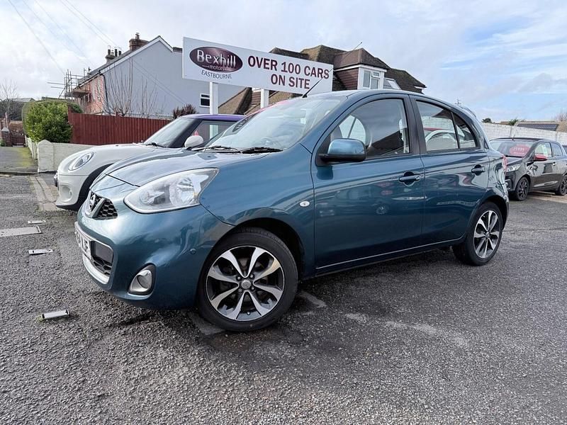 Used Nissan Micra S 98 HP (72 kW) 2015 Blue Hatchback