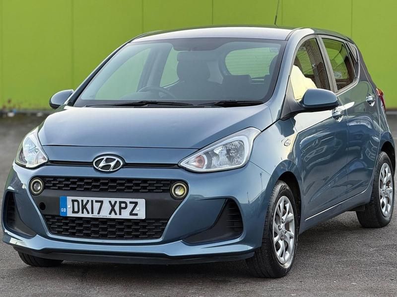 Used Hyundai i10 SE 2017 Blue Hatchback