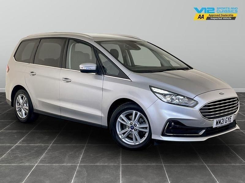 Silver Used 2021 Ford Galaxy Titanium MPV | £13,395 (Good price) - Image 1/2