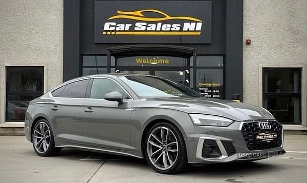 Used Audi A5 S-Line 161 HP (118 kW) 2022 Grey Coupe
