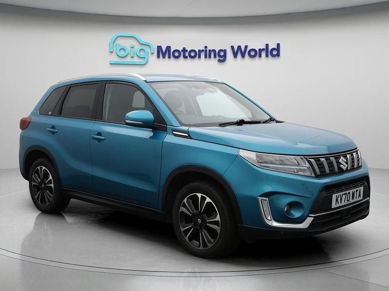 Turquoise Used 2020 Suzuki Vitara SZ5 Hatchback | £11,500 (Good price) - Image 1/4