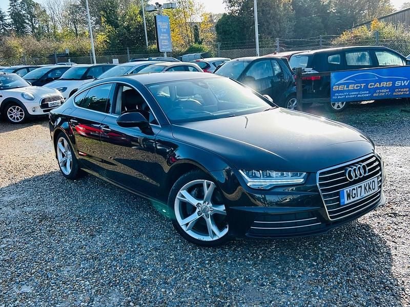 Black Used 2017 Audi A7 Design Hatchback | £7,995 (Good price) - Image 1/4