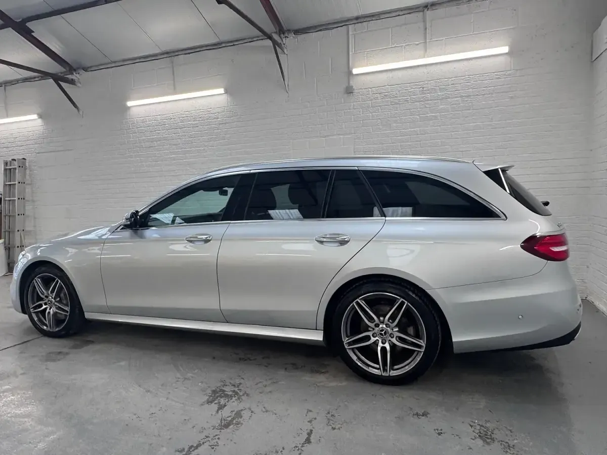 Used Mercedes E400 AMG line 340 HP (250 kW) 2019 Silver Estate