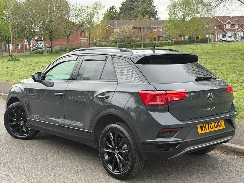 Usado VW T-Roc Black Edition 2021 Gris SUV