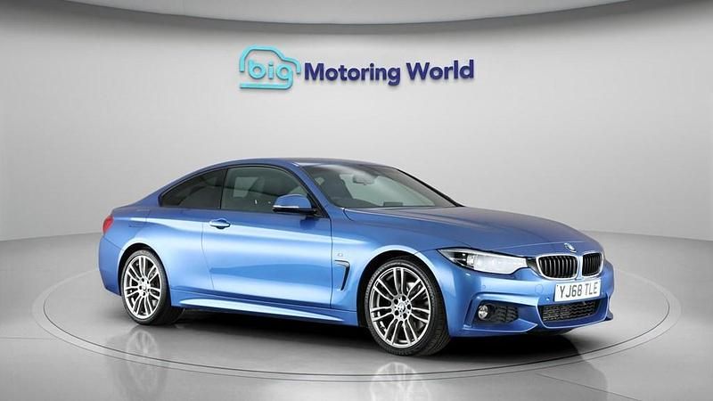 Used BMW 430 M Sport 258 HP (189 kW) 2019 Blue Coupe