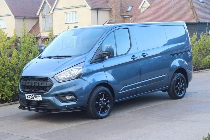 Used Ford Transit Custom Limited 130 HP (95 kW) 2020 Blue Van