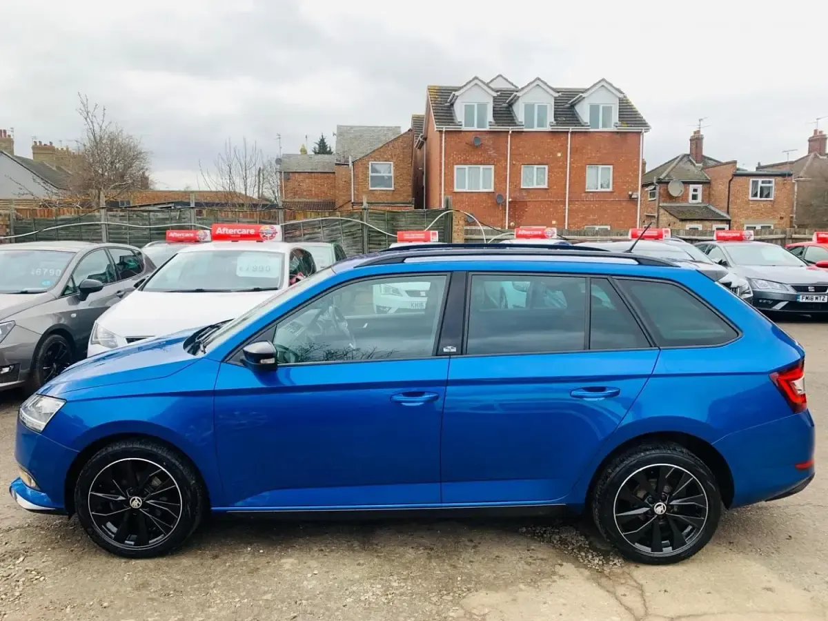 Used Skoda Fabia Monte Carlo 95 HP (69 kW) 2020 Blue Hatchback