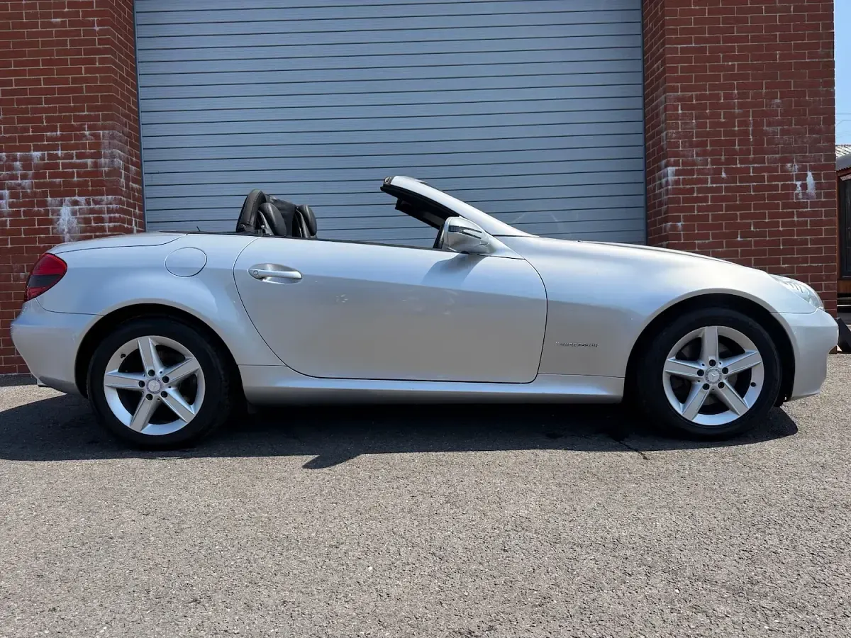 Used Mercedes SLK200 2008 Silver Cabriolet