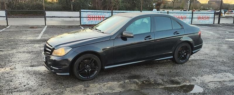 Used Mercedes C220 AMG 2014 Black Sedan