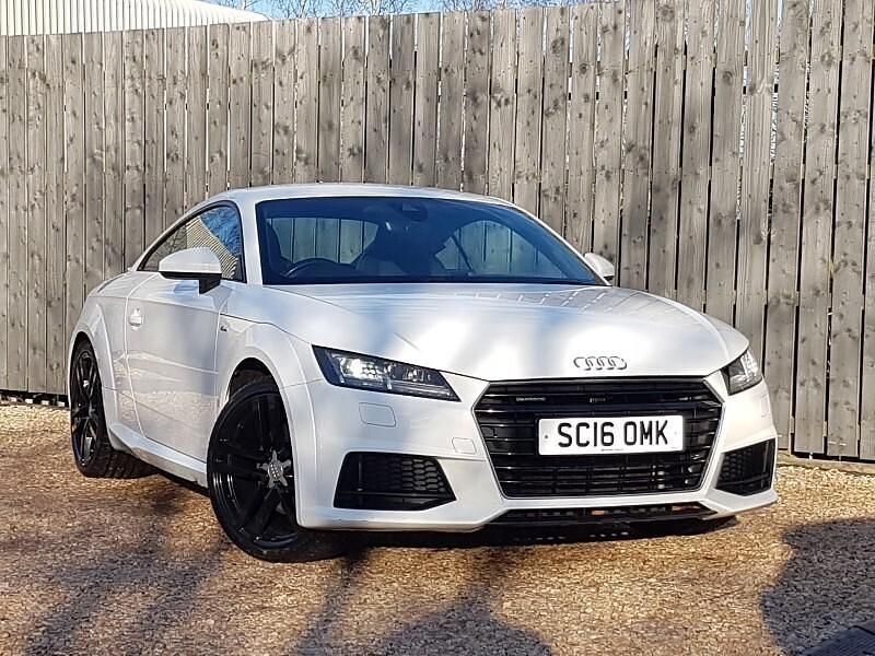 Used Audi TT S-Line 230 HP (169 kW) 2016 White Coupe