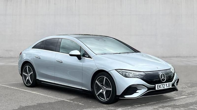 Hightech silver Used 2022 Mercedes EQE350 AMG Line Premium Sedan | £41,980 - Image 1/4