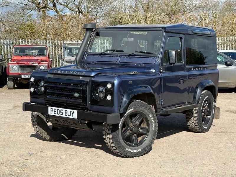 Used Land Rover Defender 120 HP (88 kW) 2005 Blue Hatchback