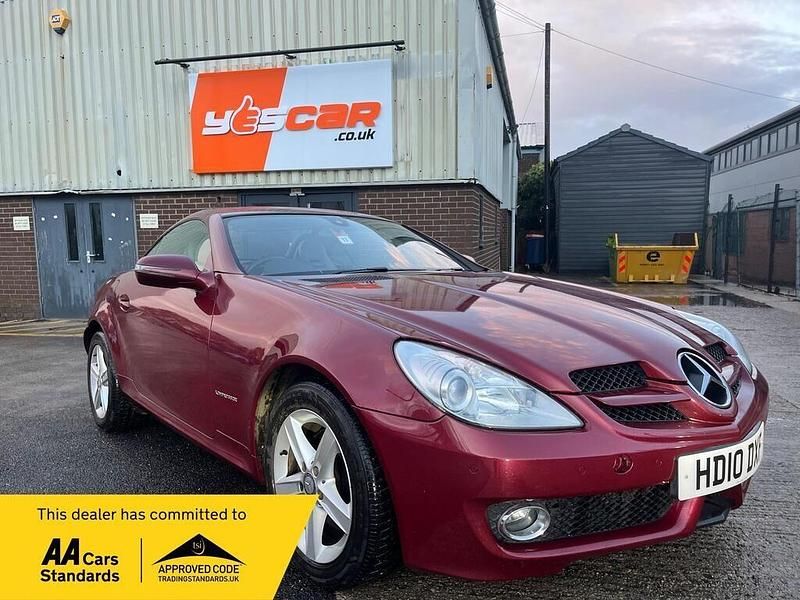 Red Used 2010 Mercedes SLK200 Cabriolet | £4,975 (Fair price) - Image 1/4