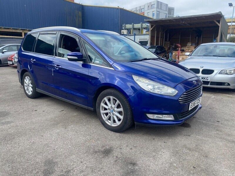 Blue Used 2016 Ford Galaxy Titanium X MPV | £5,800 - Image 1/4