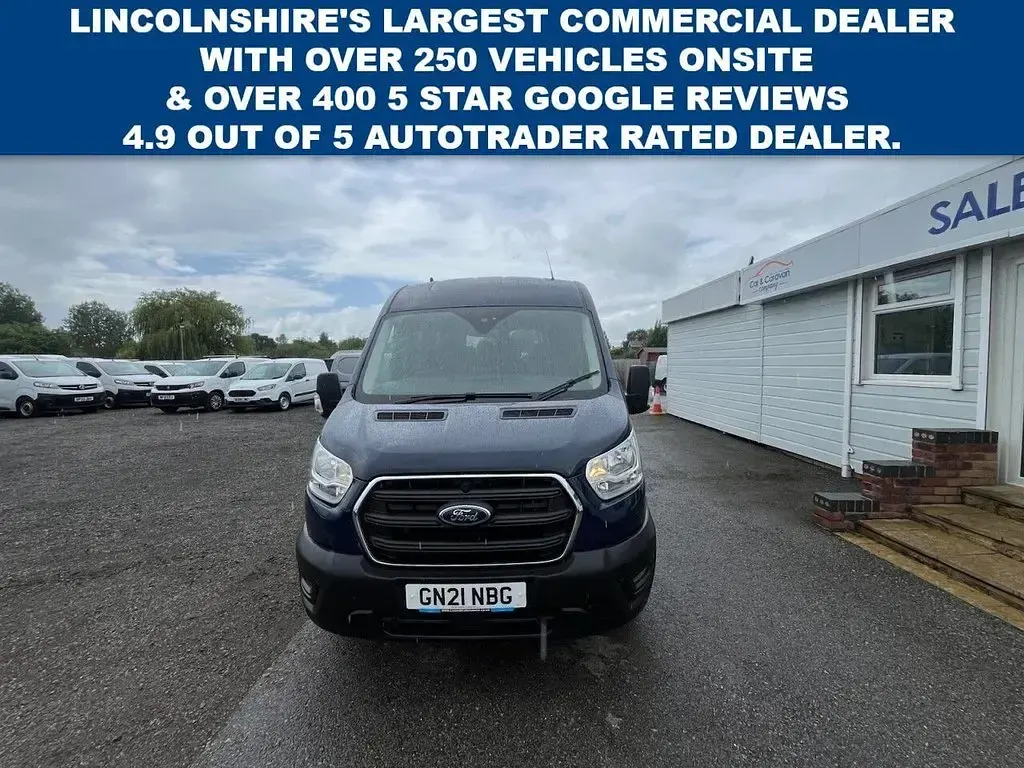 Used Ford Transit Trend 130 HP (95 kW) 2021 Blue