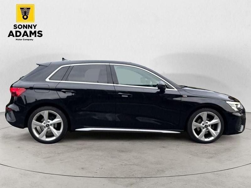 Used Audi A3 Sportback S-Line 110 HP (80 kW) 2023 Black Hatchback