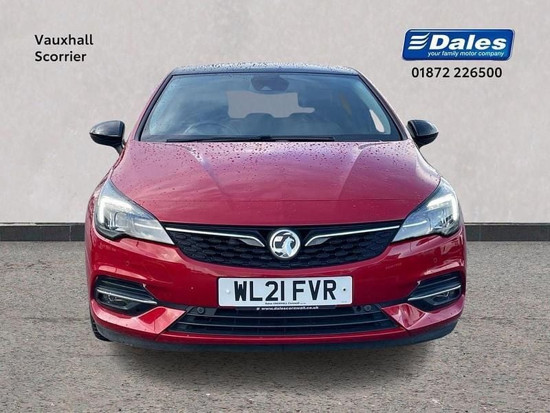 Used Vauxhall Astra Edition 143 HP (105 kW) 2021 Red Hatchback