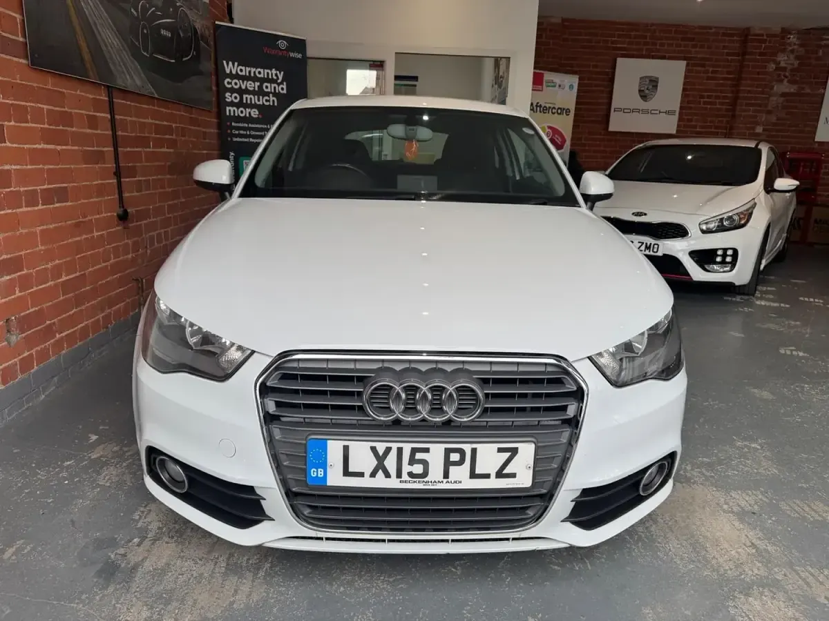 Used Audi A1 Sport 122 HP (89 kW) 2015 White Hatchback
