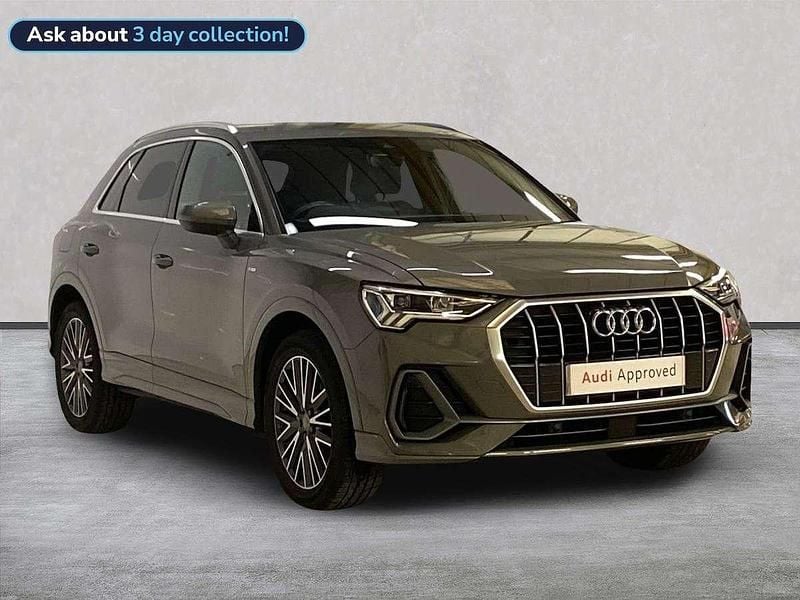 Grey Used 2020 Audi Q3 S-Line SUV | £17,858 (Fair price) - Image 1/4