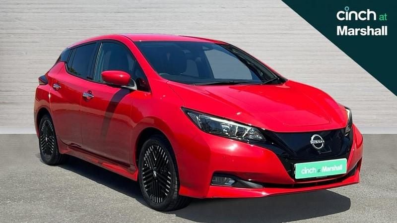 Red Used 2022 Nissan Leaf N-Connecta Hatchback | £10,431 (Fair price) - Image 1/1