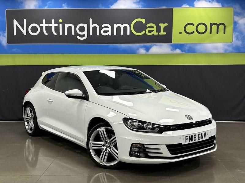 Used VW Scirocco R-line 184 HP (135 kW) 2018 White Coupe