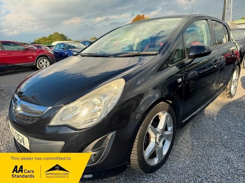 Used Vauxhall Corsa SRi 2011 Black Hatchback