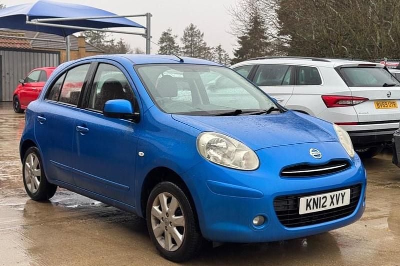 Blue Used 2012 Nissan Micra Acenta Hatchback | £1,950 (Good price) - Image 1/1
