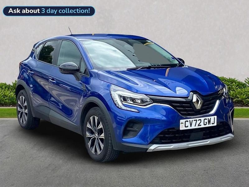 Blue Used 2022 Renault Captur Evolution SUV | £13,199 (Fair price) - Image 1/4