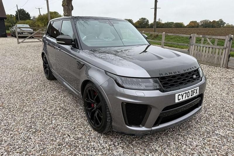 Grey Used 2020 Land Rover Range Rover Sport SVR SUV | £43,895 (Fair price) - Image 1/1