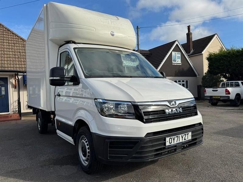 Used MAN TGE 140 HP (102 kW) 2021 White Van