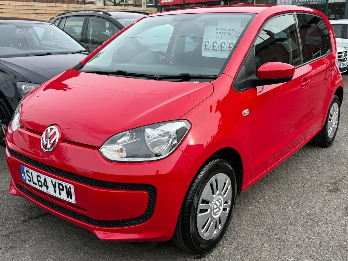 Used VW up! move up! 60 HP (44 kW) 2014 Red Hatchback