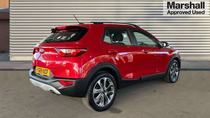 Used Kia Stonic 118 HP (86 kW) 2019 Red SUV