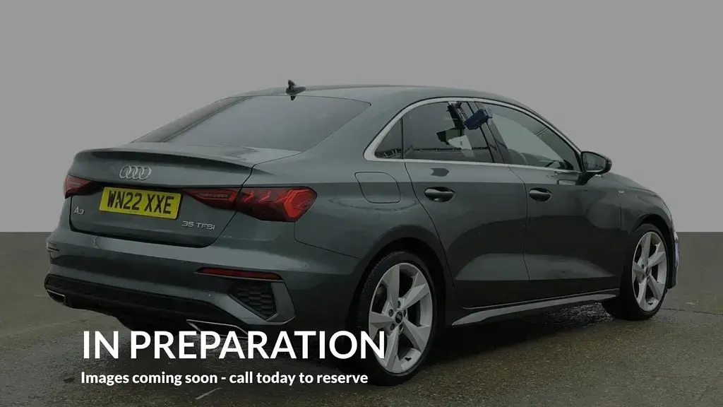 Used Audi A3 S-Line 150 HP (110 kW) 2022 Grey Sedan