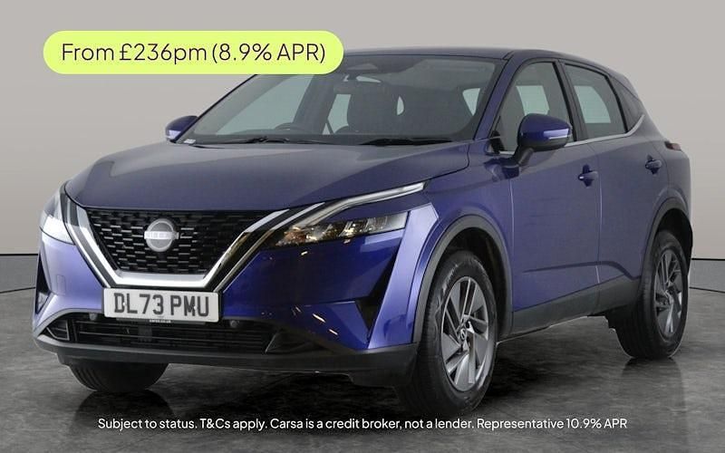 Blue Used 2023 Nissan Qashqai Acenta Premium SUV | £17,425 (Good price) - Image 1/3