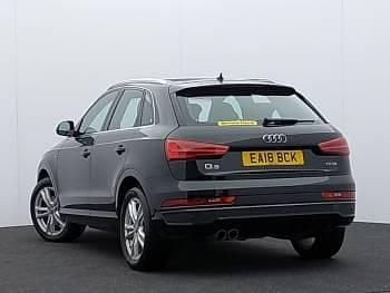 Used Audi Q3 S-Line 150 HP (110 kW) 2018 Black SUV