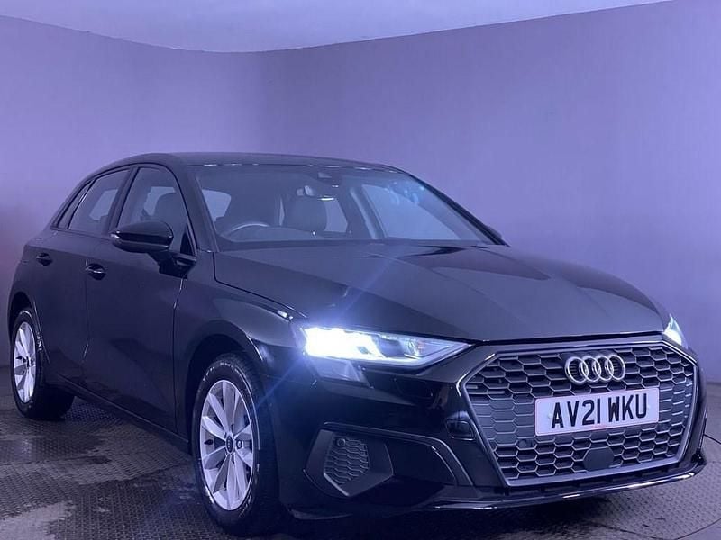 Black Used 2021 Audi A3 Sportback Business Hatchback | £18,999 (Fair price) - Image 1/4